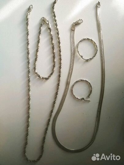 Украшения из серебра