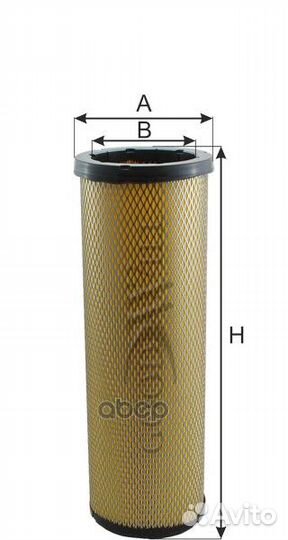 Фильтр воздушный (дополнительный) HCV AG10681 G