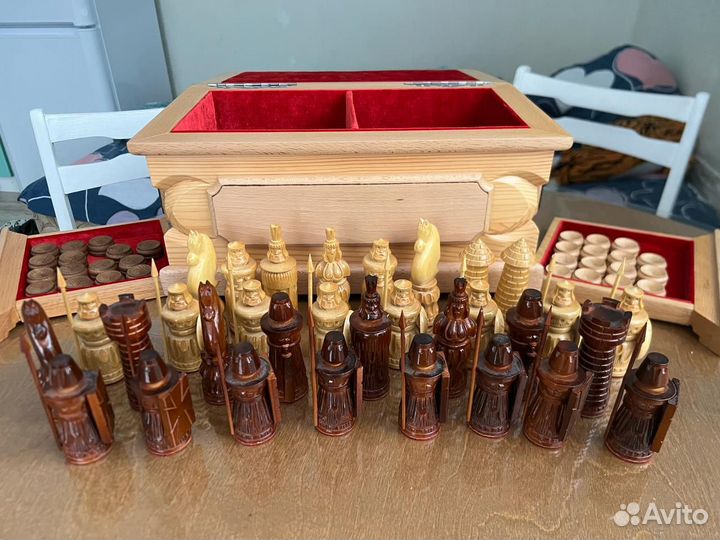 Шахматы деревянные ручной работы