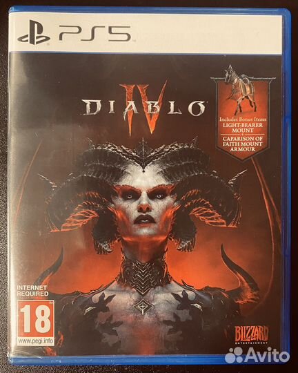 Игра Diablo 4 (IV) PS5 (Диск) Полностью на русском