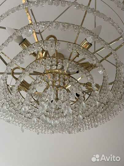 Люстра хрустальная