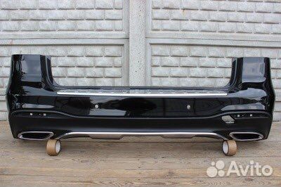 Бампер amg gle w166 mercedes