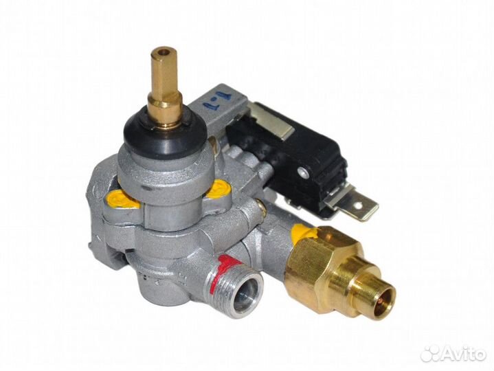 Кран газовый с микровыключателем для плиты Hansa