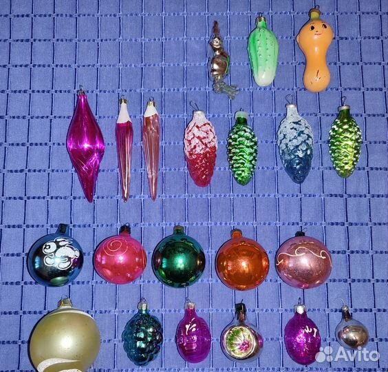 Ëлочные игрушки СССР