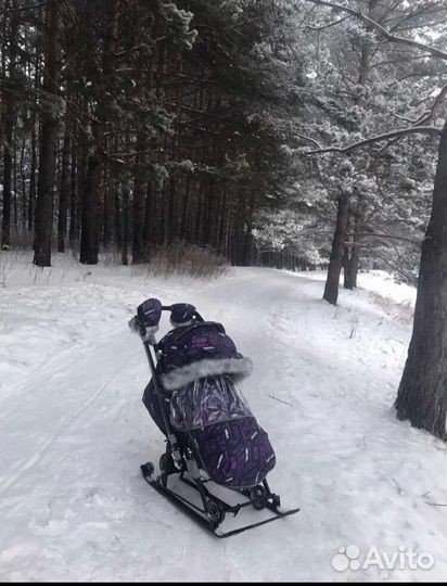 Санки коляска