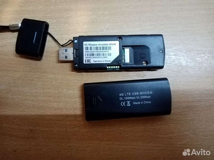 4G LTE модем anydata W140