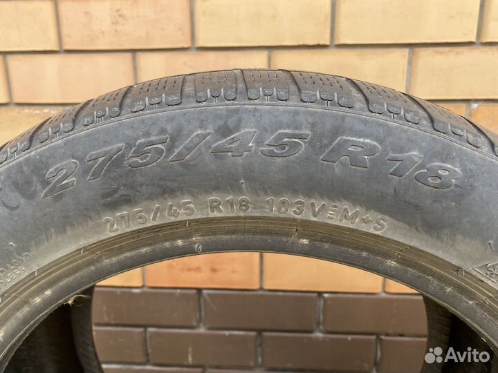 Pirelli Winter Ice Plus 3 245/50 R18 и 275/45 R18