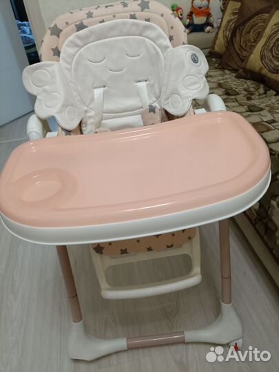 Стульчик для кормления happy baby