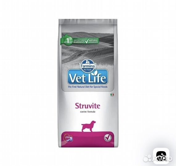 Farmina Vet Life Struvite для собак 12кг