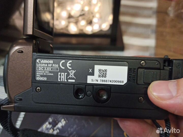 Видеокамера canon Legria hf r56
