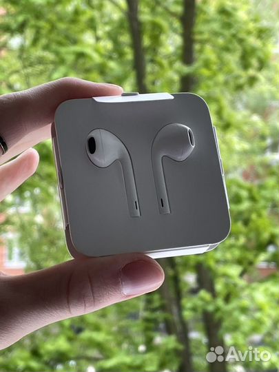 Наушники новые Apple earpods