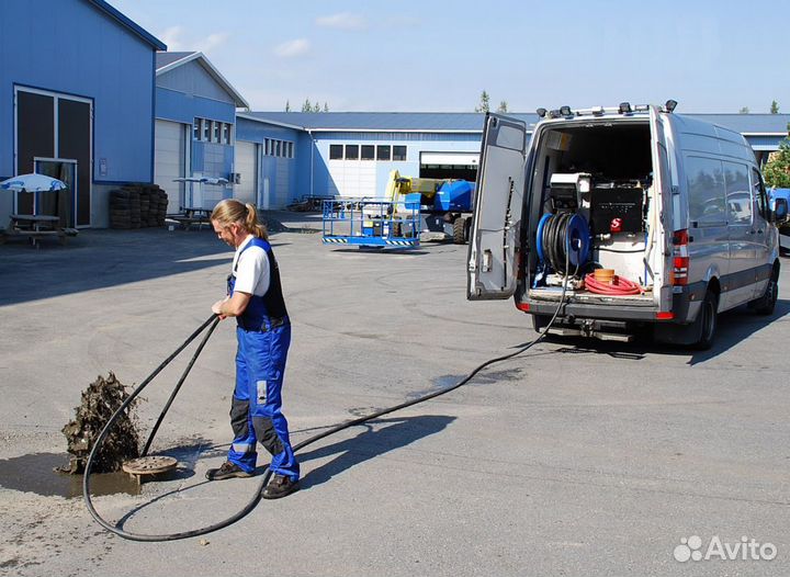 Прочистка канализации. Устранение засоров