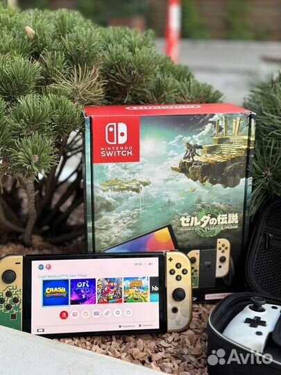 Чип Nintendo Switch Oled Limited Edition+512gb