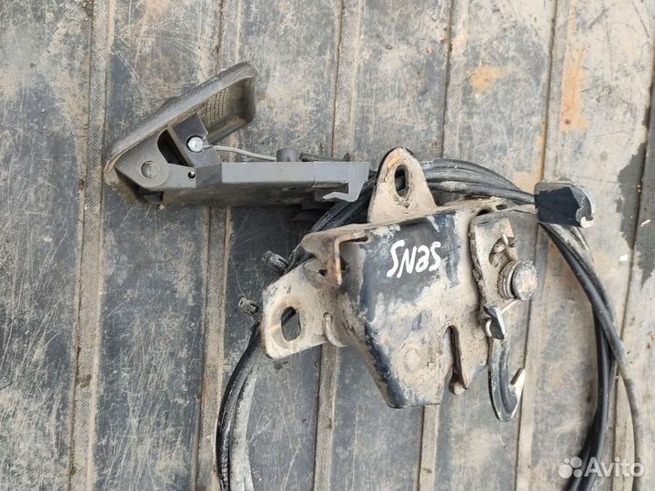 Тросик ручка открывания капота Daewoo lanos sens