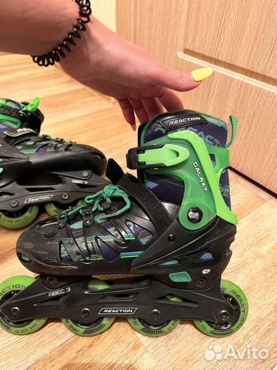 Ролики 36-39, состояние хорошее, тормоза не стерты