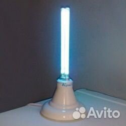 Лампа кварцевая облучатель бактерицидный кристалл