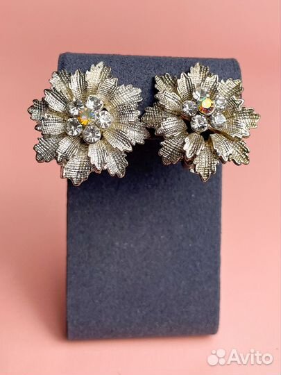 Клипсы винтажные 70 гг США К9 Д