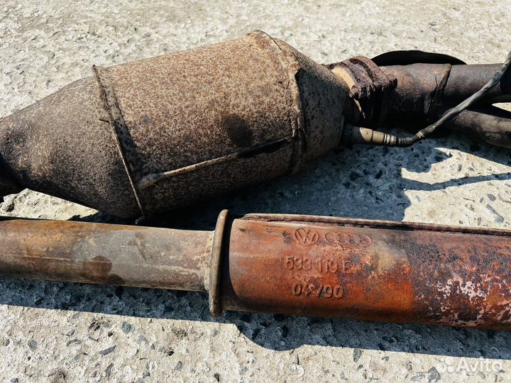 Выхлопная система passat b3 универсал