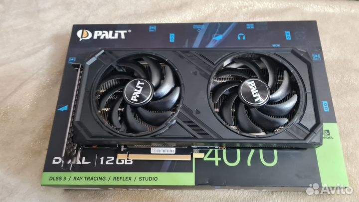 Видеокарта rtx 4070 12g