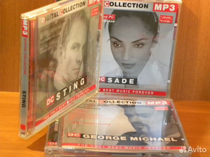 Музыка (альбомы и коллекции) CD диски MP3 (ч.01)