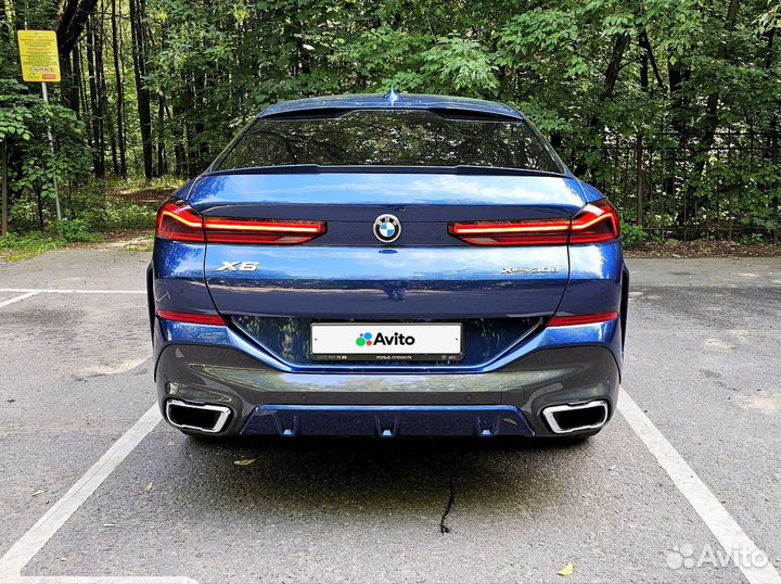 BMW X6 3.0 AT, 2021, 300 км
