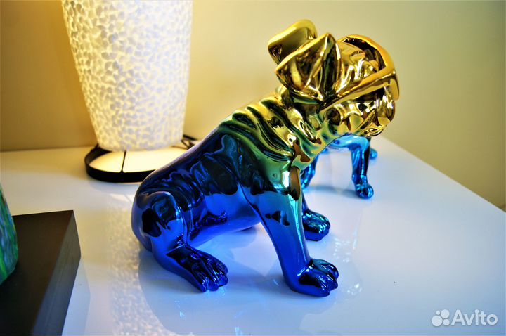 Фигурка Мопс в Очках Канифоль