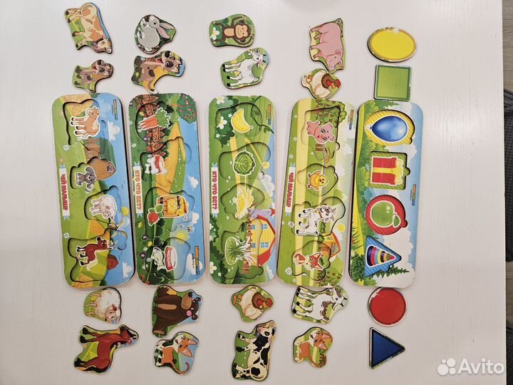 Деревянные развивашки