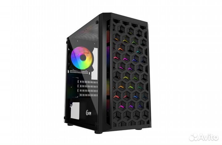 Корпус Powercase Mistral Micro T3B черный (Новый)