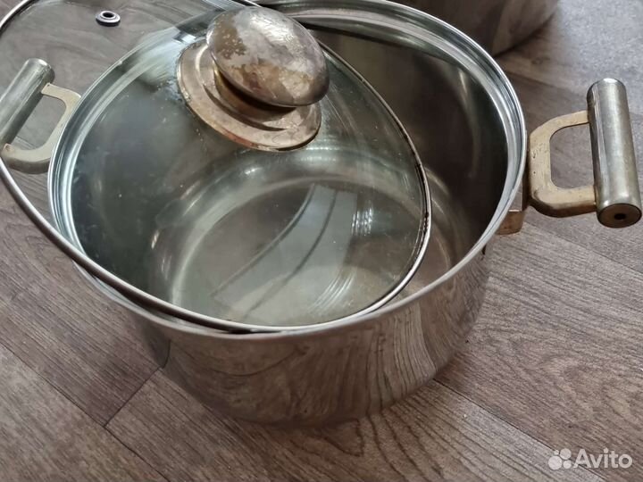 Кастрюля из нержавейки большая