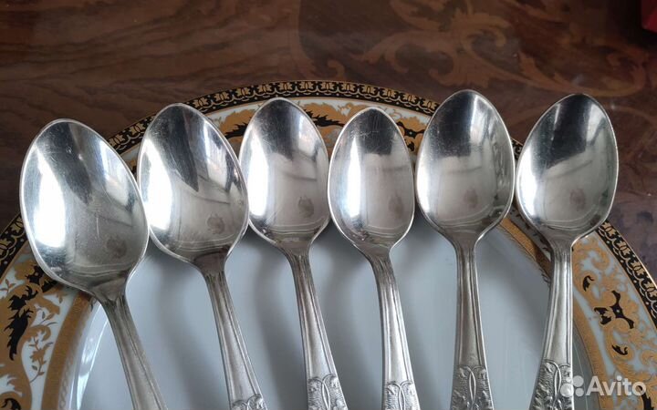 Ложки чайные мельхиоровые СССР