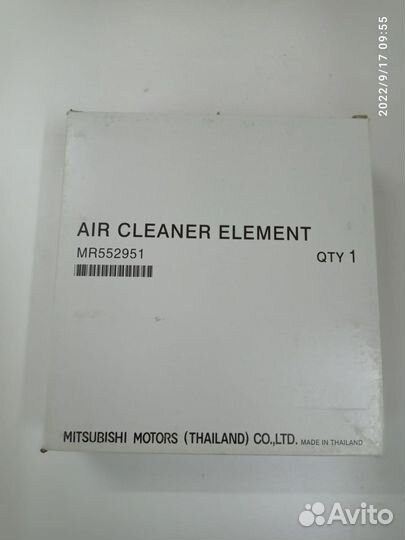 Фильтр воздушный Митсубиси MR552951