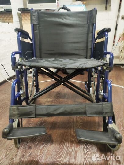 Кресло-коляска с ручным приводом усиленная