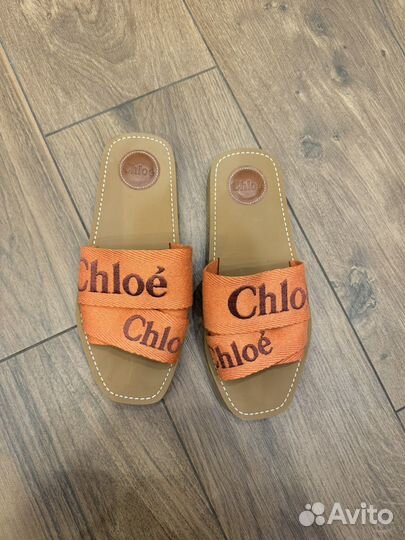 Шлепанцы Chloe Woody