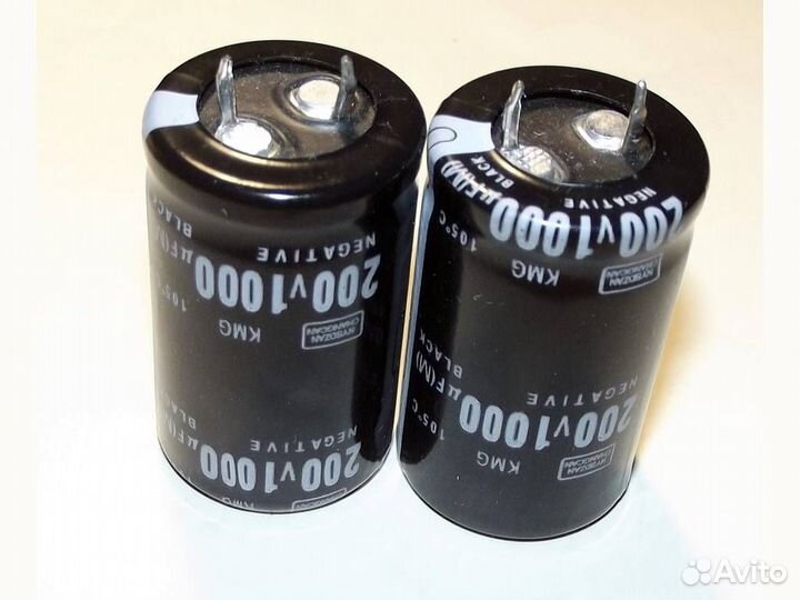 Конденсаторы электролитические от 160В и выше