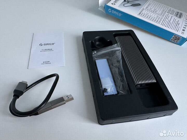 Адаптер с ssd m.2 на USB