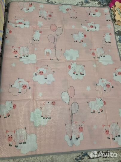 Детский коврик для ползания складной