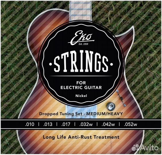 EKO 16100414 - Струны для электрогитары
