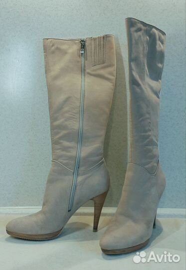 Сапоги женские демисезонные Ria rosa, кожа. 38р