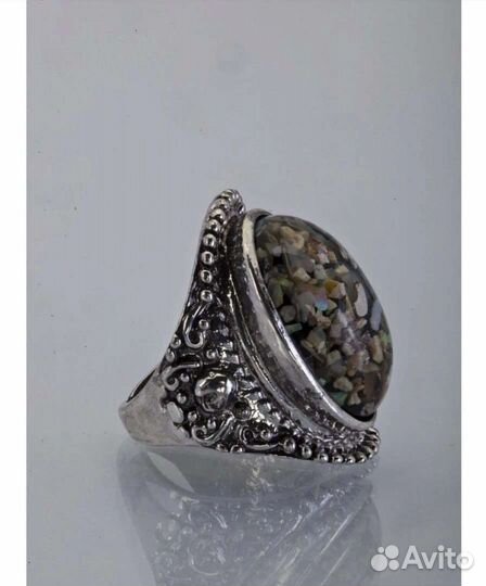 Серьги и кольцо комплект