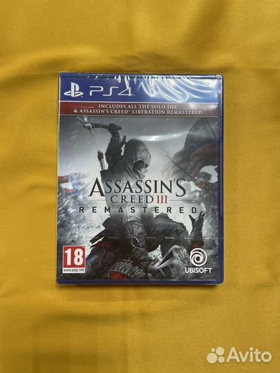 PS4 Assassins Creed III Remastered