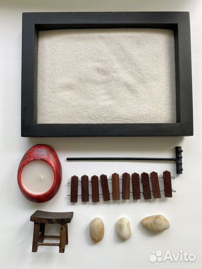 Японский сад камней антистресс