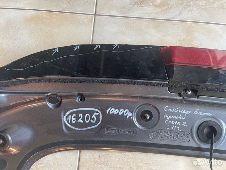 Спойлер багажника Hyundai Creta 2 С 2021 Года