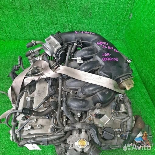 Двигатель в сборе двс toyota mark X GRX120 4GR-FSE