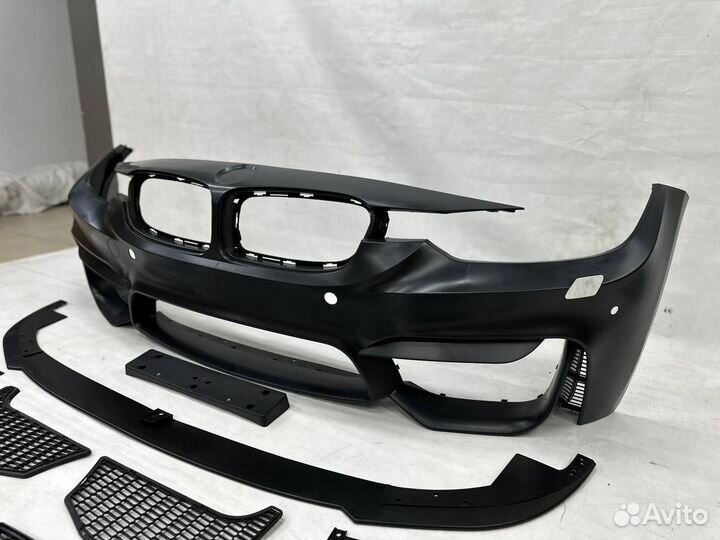 M3 look бампер передний BMW F30 в F80 стиль
