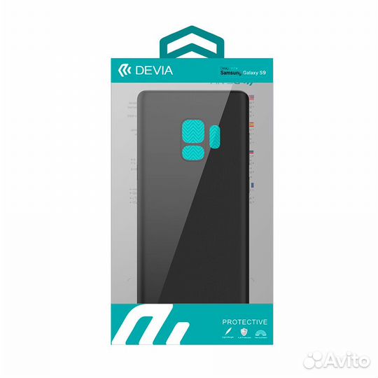 Накладка Devia Vogue Case для Galaxy S9 plus - Bla