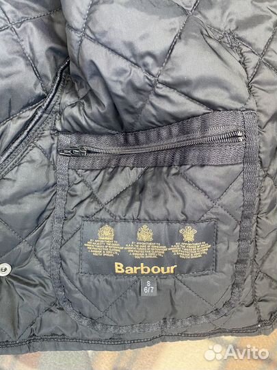 Стеганная куртка barbour детская