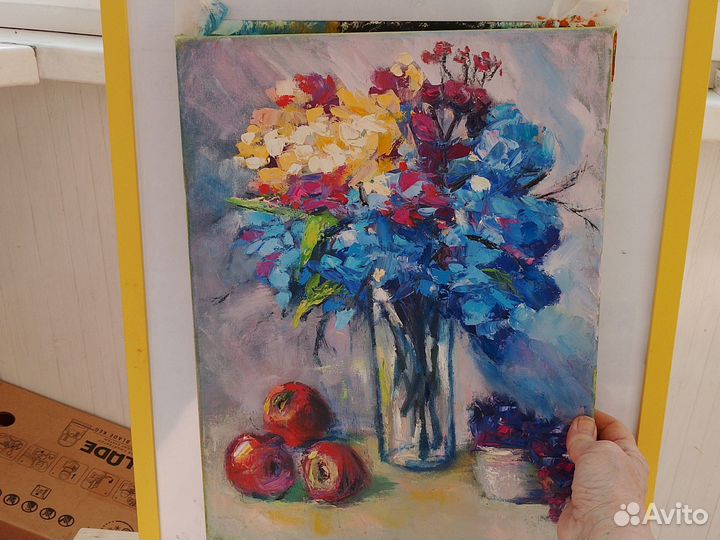 Интерьерная картина маслом 