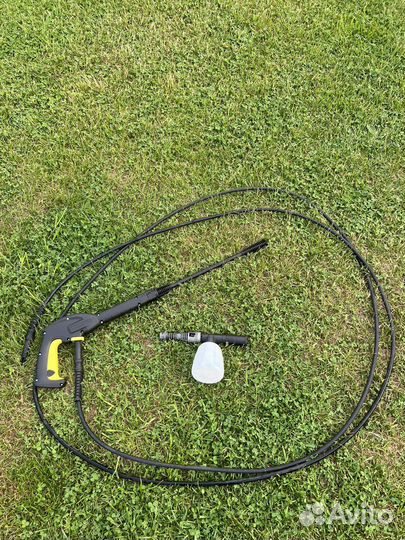 Пистолет мойка и пенник от kercher. Новый