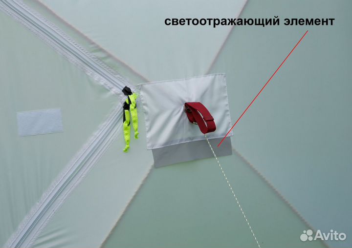 Зимняя палатка Лотос куб 3 эко