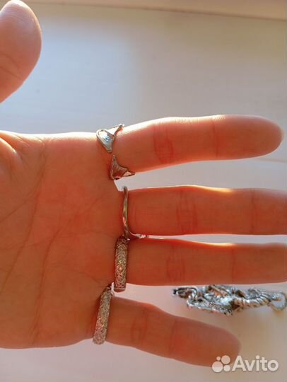 Кольцо бижутерия